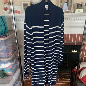 Long Sleeve Sweater Duster